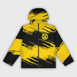 Ветровка с капюшоном женская BVB 09: Yellow Breaks, цвет: 3D-черный