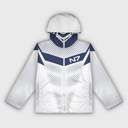 Ветровка с капюшоном женская N7: White Armor, цвет: 3D-белый