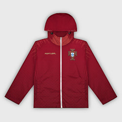 Женская ветровка Сборная Португалии соты сетка