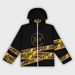 Ветровка с капюшоном женская Twenty One Pilots: Jumpsuit, цвет: 3D-белый