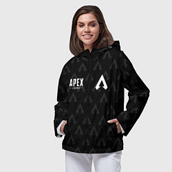 Ветровка с капюшоном женская Apex Legends: E-Sports, цвет: 3D-черный — фото 2