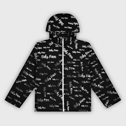 Ветровка с капюшоном женская Sally Face: Black Pattern, цвет: 3D-белый