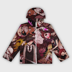 Ветровка с капюшоном женская DANGANRONPA, цвет: 3D-белый