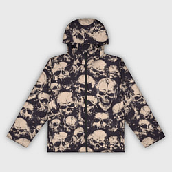 Женская ветровка Черепа - паттерн