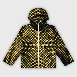 Женская ветровка Золотые блестящие блестки