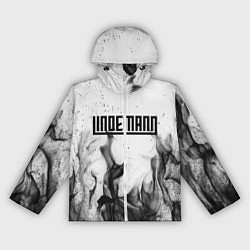 Ветровка с капюшоном женская LINDEMANN: Black Fire, цвет: 3D-белый