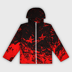 Ветровка с капюшоном женская АлисА, цвет: 3D-белый