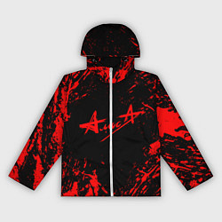 Ветровка с капюшоном женская АлисА, цвет: 3D-белый