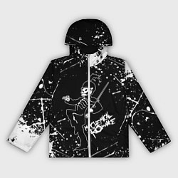 Ветровка с капюшоном женская My Chemical Romance, цвет: 3D-белый