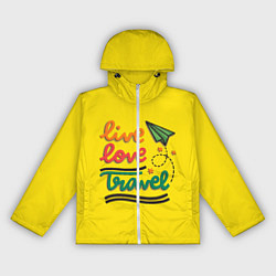 Женская ветровка Жизнь, любовь, путешествия
