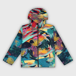 Женская ветровка Абстрактный рисунок