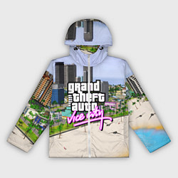 Ветровка с капюшоном женская GTA REDUX 2020, цвет: 3D-белый