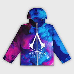 Ветровка с капюшоном женская ASSASSINS CREED, цвет: 3D-белый
