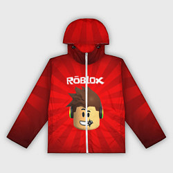 Ветровка с капюшоном женская ROBLOX, цвет: 3D-белый