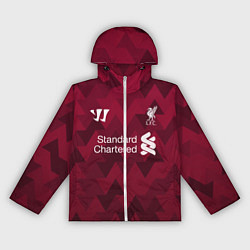 Ветровка с капюшоном женская Liverpool, цвет: 3D-белый
