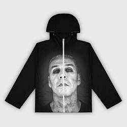 Ветровка с капюшоном женская LINDEMANN, цвет: 3D-белый