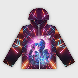 Ветровка с капюшоном женская Muse, цвет: 3D-белый