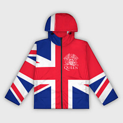 Ветровка с капюшоном женская Queen, цвет: 3D-черный