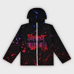 Ветровка с капюшоном женская SLIPKNOT, цвет: 3D-белый