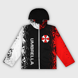 Ветровка с капюшоном женская RESIDENT EVIL UMBRELLA, цвет: 3D-белый