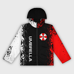 Ветровка с капюшоном женская RESIDENT EVIL UMBRELLA, цвет: 3D-черный