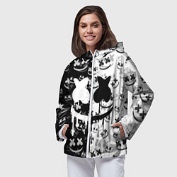 Ветровка с капюшоном женская Fortnite & Marshmello, цвет: 3D-белый — фото 2