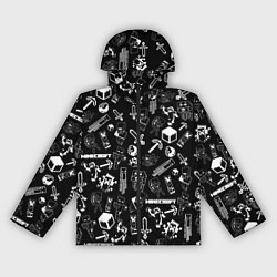 Женская ветровка Minecraft pattern
