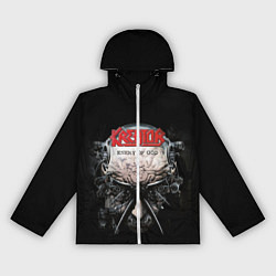 Ветровка с капюшоном женская Kreator 3, цвет: 3D-белый