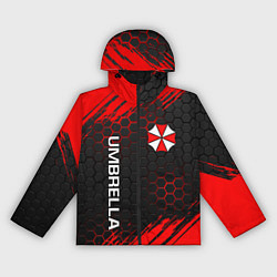 Ветровка с капюшоном женская UMBRELLA CORP, цвет: 3D-черный