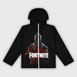 Ветровка с капюшоном женская Fortnite Black Knight, цвет: 3D-белый