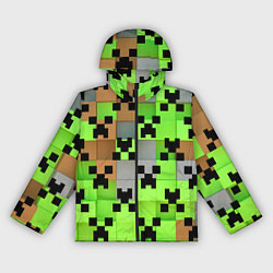 Женская ветровка Minecraft