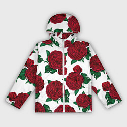 Женская ветровка Винтажные розы