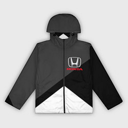 Ветровка с капюшоном женская HONDA, цвет: 3D-черный
