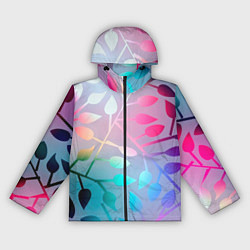 Женская ветровка Листья