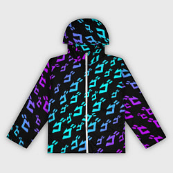 Ветровка с капюшоном женская JOJOS BIZARRE ADVENTURE, цвет: 3D-белый