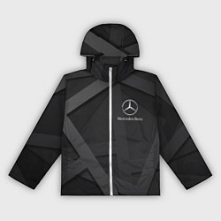 Ветровка с капюшоном женская MERCEDES, цвет: 3D-белый