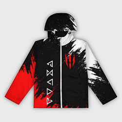 Ветровка с капюшоном женская The Witcher, цвет: 3D-белый