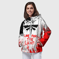 Ветровка с капюшоном женская THE LAST OF US II, цвет: 3D-белый — фото 2