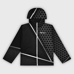 Ветровка с капюшоном женская NASA, цвет: 3D-белый