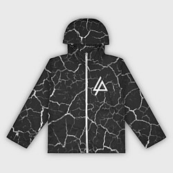 Ветровка с капюшоном женская LINKIN PARK ЛИНКИН ПАРК, цвет: 3D-белый