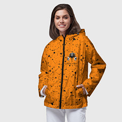 Ветровка с капюшоном женская КОРОЛЬ И ШУТ, цвет: 3D-черный — фото 2