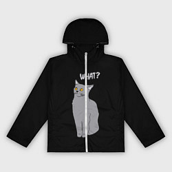 Женская ветровка What cat