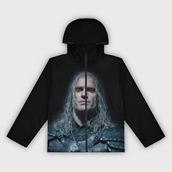 Ветровка с капюшоном женская Ведьмак 2 сезон, цвет: 3D-черный