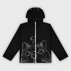 Женская ветровка Говорящий кот