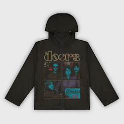 Ветровка с капюшоном женская The Doors, цвет: 3D-черный