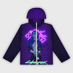 Женская ветровка Cyberpunk 2077 V