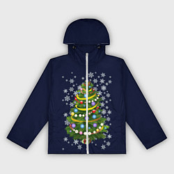 Женская ветровка Новогодняя Ёлка