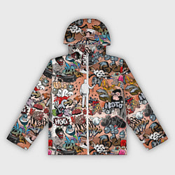 Женская ветровка Граффити