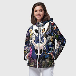 Ветровка с капюшоном женская HOLLOW KNIGHT, цвет: 3D-белый — фото 2