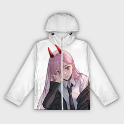 Женская ветровка Человек Бензопила